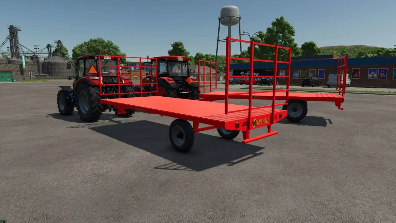 Ефективний Причіп Marshall BC18 для Farming Simulator 25 — Оновлений під FS25