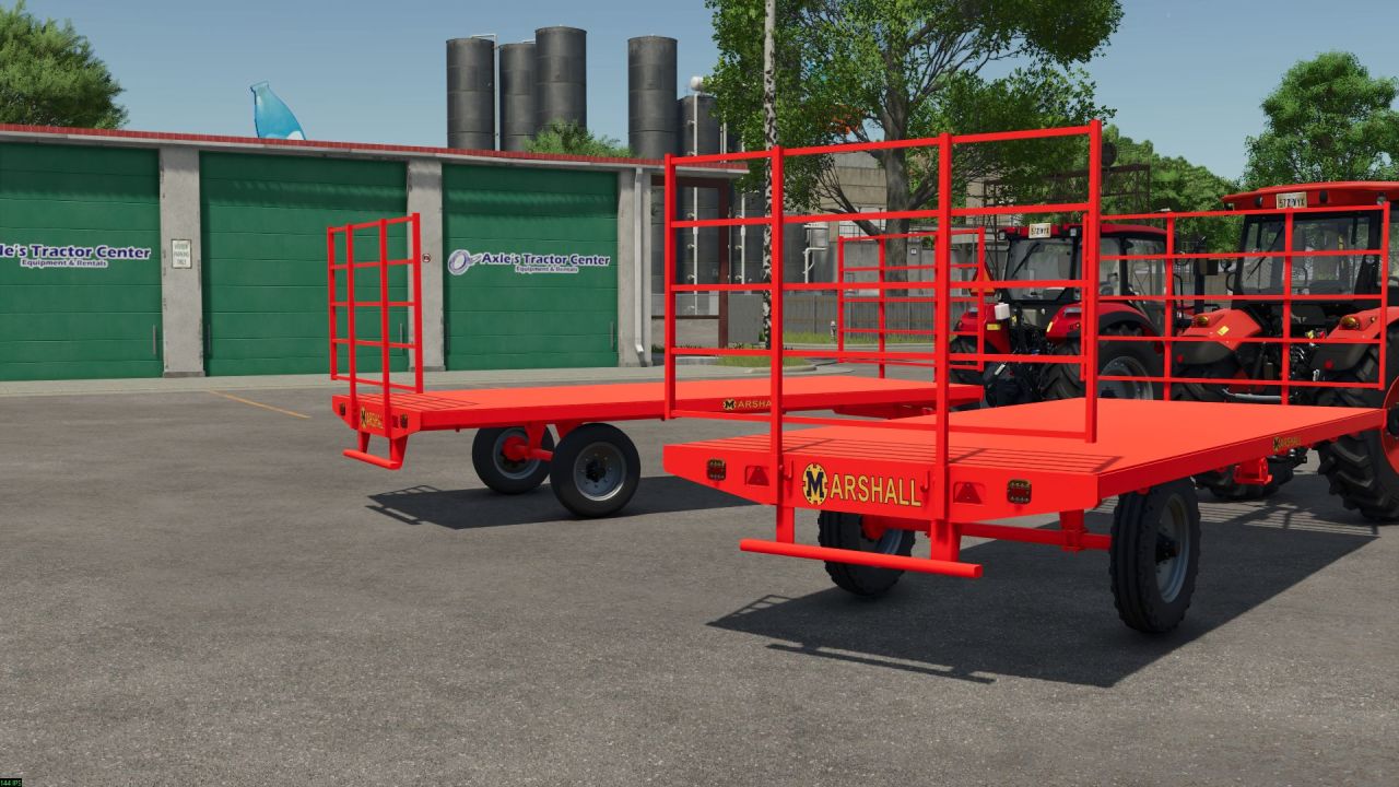 Ефективний Причіп Marshall BC18 для Farming Simulator 25 — Оновлений під FS25 - Скріншоти