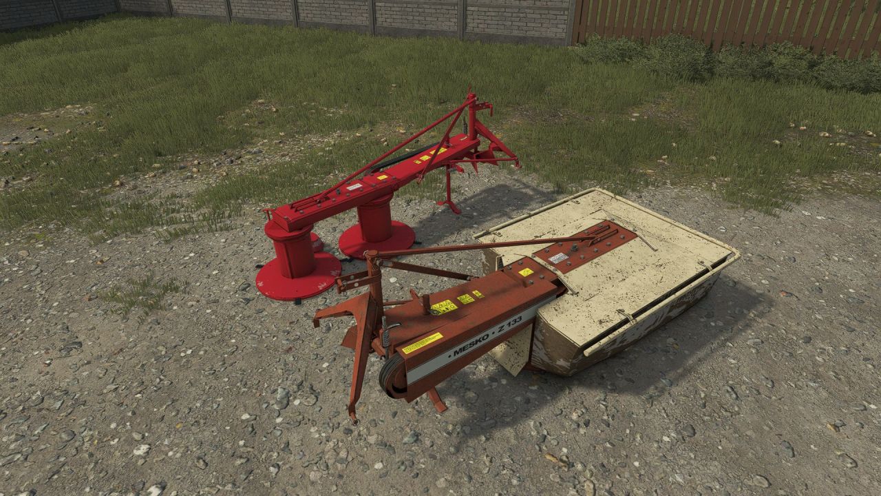 Traktor Mesko Z-133 do Farming Simulator 25