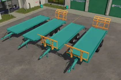 Ефективна Напівнавісна Платформа Rolland SP для Зручного Перевезення у FS25 — 1