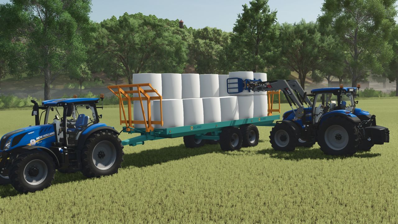 Efficient Rolland SP Semi-Trailer for Convenient Transport in FS25 - Screenshots