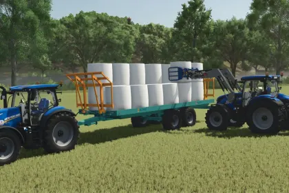 Ефективна Напівнавісна Платформа Rolland SP для Зручного Перевезення у FS25 — 2