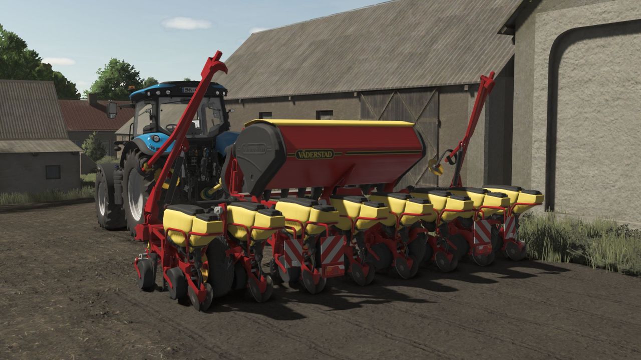 Efficient Seeder Väderstad Tempo F8 — Fast Accurate Sowing for Farming Simulator 25