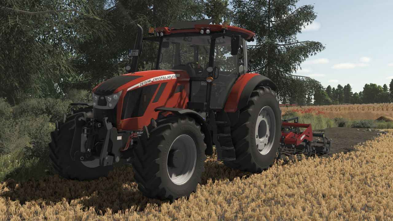 Легендарний Трактор Zetor Crystal 170 для Farming Simulator 25 — 170 к.с. та Максимальна Ефективність