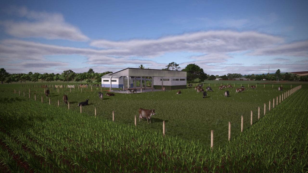 ESC Cow Barns for Farming Simulator 25