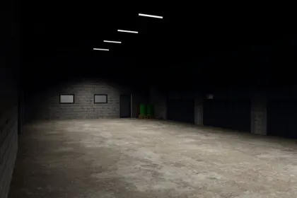 Budynek z białych bloków betonowych do Farming Simulator 25 — 4