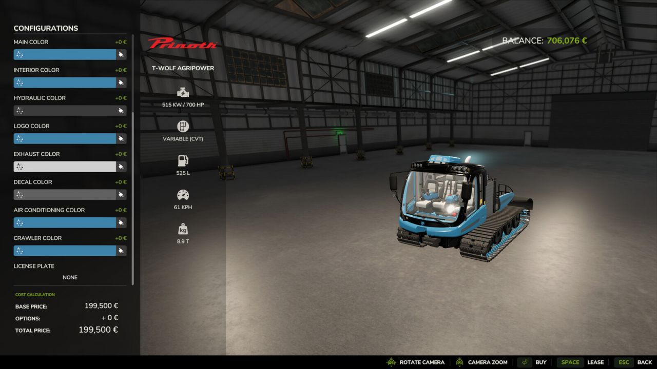 Traktor Turbo Wolf Agripower do Farming Simulator 25