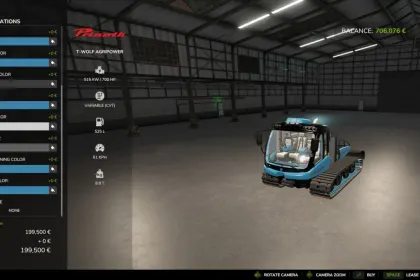 Traktor Turbo Wolf Agripower do Farming Simulator 25 — 4