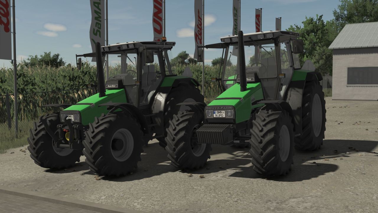 Legendarny Traktor Deutz Fahr AgroStar 468 / 478 — Ekonomiczny i Szybki do Codziennych Prac