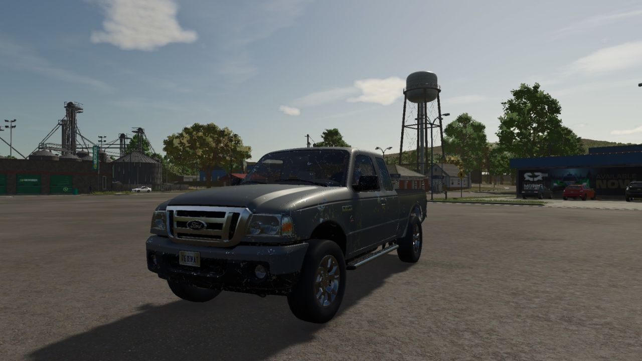 Legendarny Pickup Ford Ranger 2009 — Szybki Transport dla Farming Simulator 25