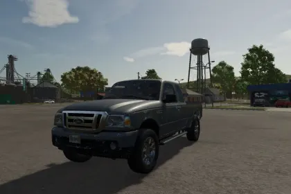 Легендарний Пікап Ford Ranger 2009 — Швидкий Транспорт для Farming Simulator 25 — 1