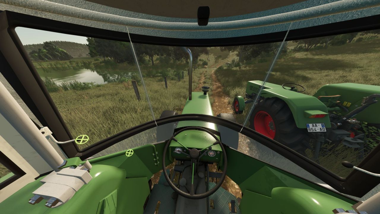 Traktor Fendt Farmer 104S do Farming Simulator 25