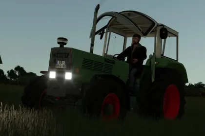 Traktor Fendt Farmer 104S do Farming Simulator 25 — 4