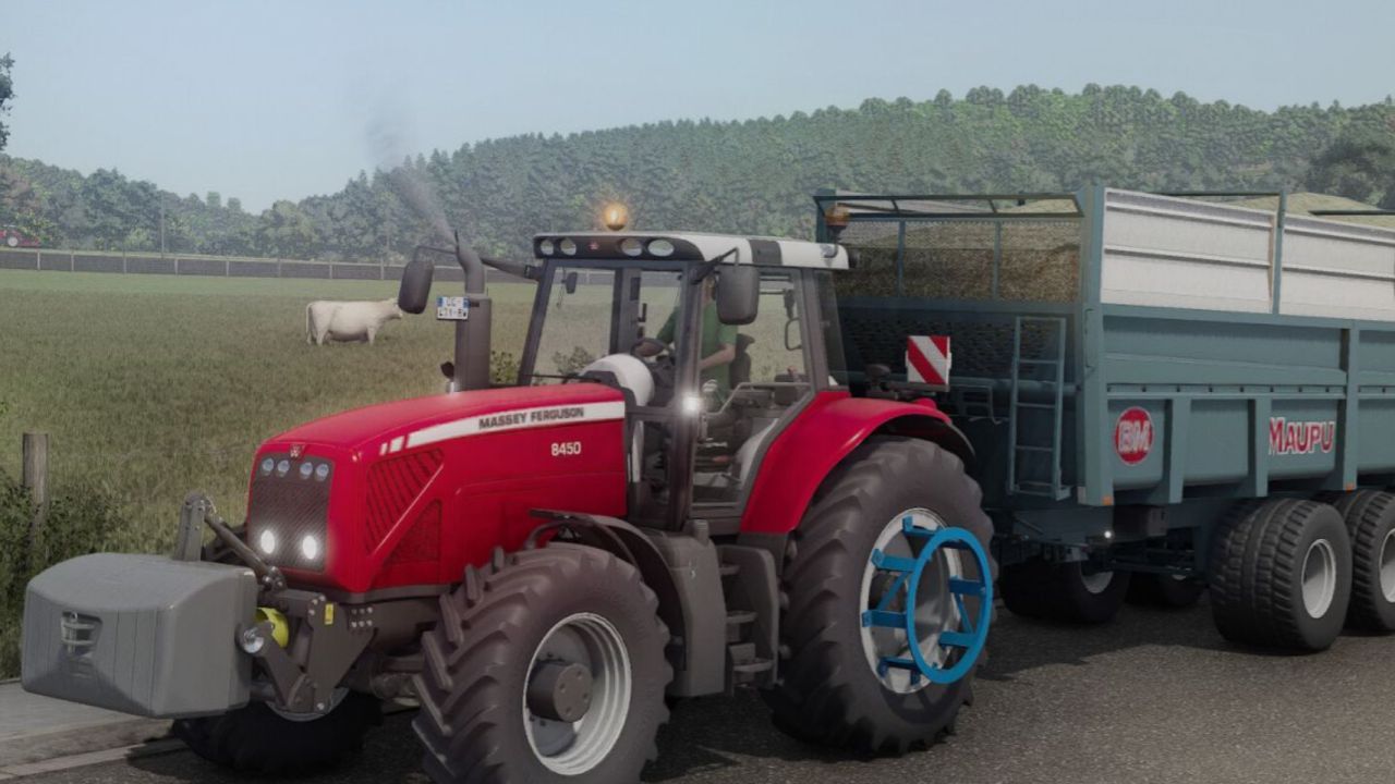 Traktor Massey Ferguson 8400 Power Edition (2000 PS) do Farming Simulator 25