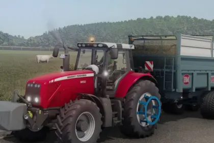 Traktor Massey Ferguson 8400 Power Edition (2000 PS) do Farming Simulator 25 — 2