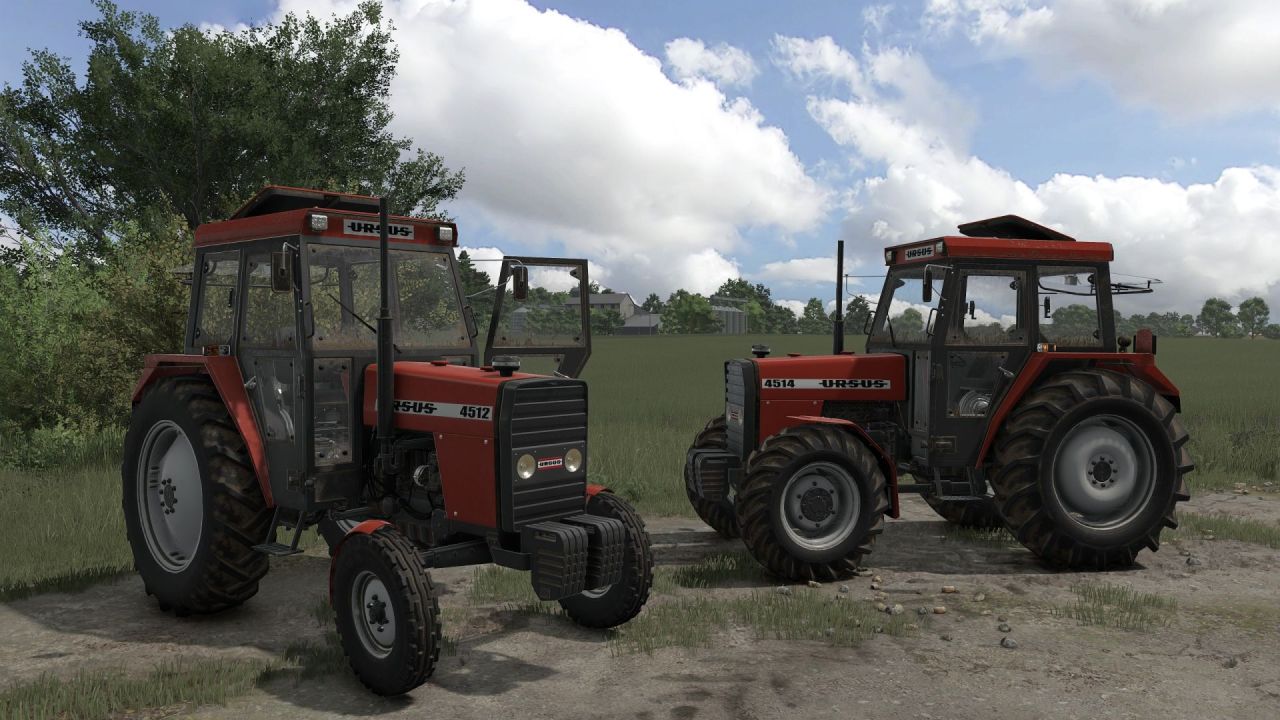 Traktor Ursus 4512 / 4514 do Farming Simulator 25