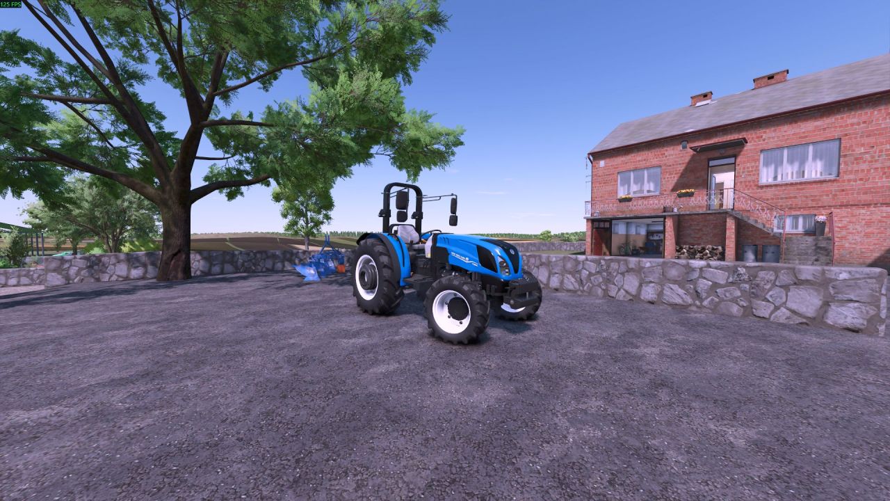 Traktor New Holland T580B do Farming Simulator 25