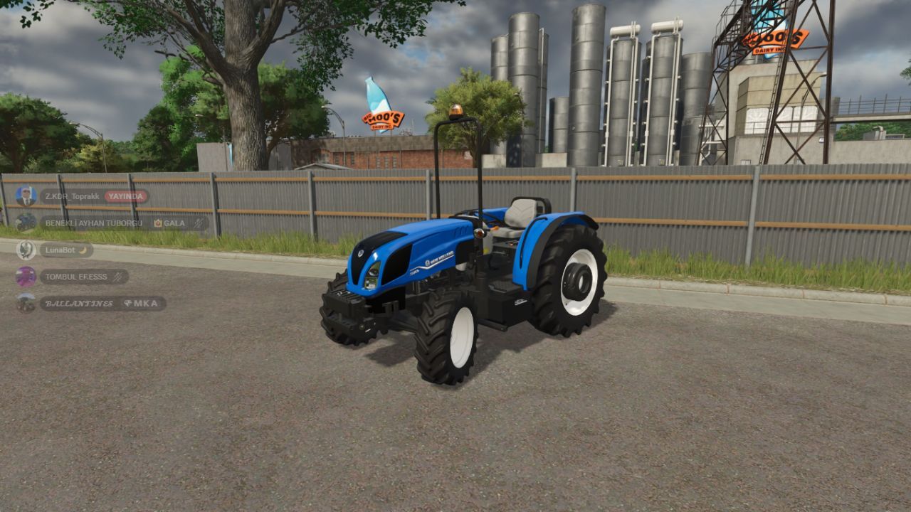 Traktor New Holland T580B do Farming Simulator 25