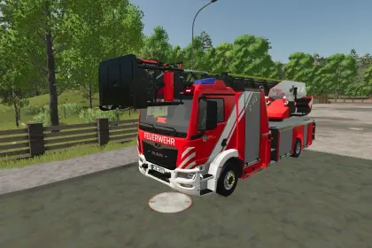 Skin MAN Rosenbauer DLK 23/12 for Farming Simulator 25