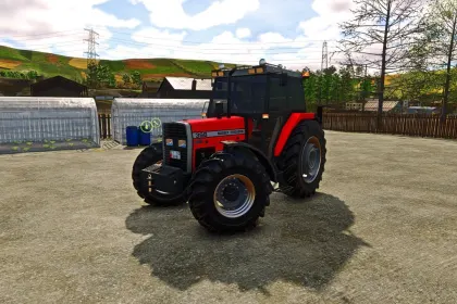 Traktor Massey Ferguson 398 Edit do Farming Simulator 25