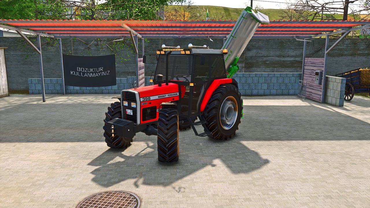 Traktor Massey Ferguson 398 Edit do Farming Simulator 25