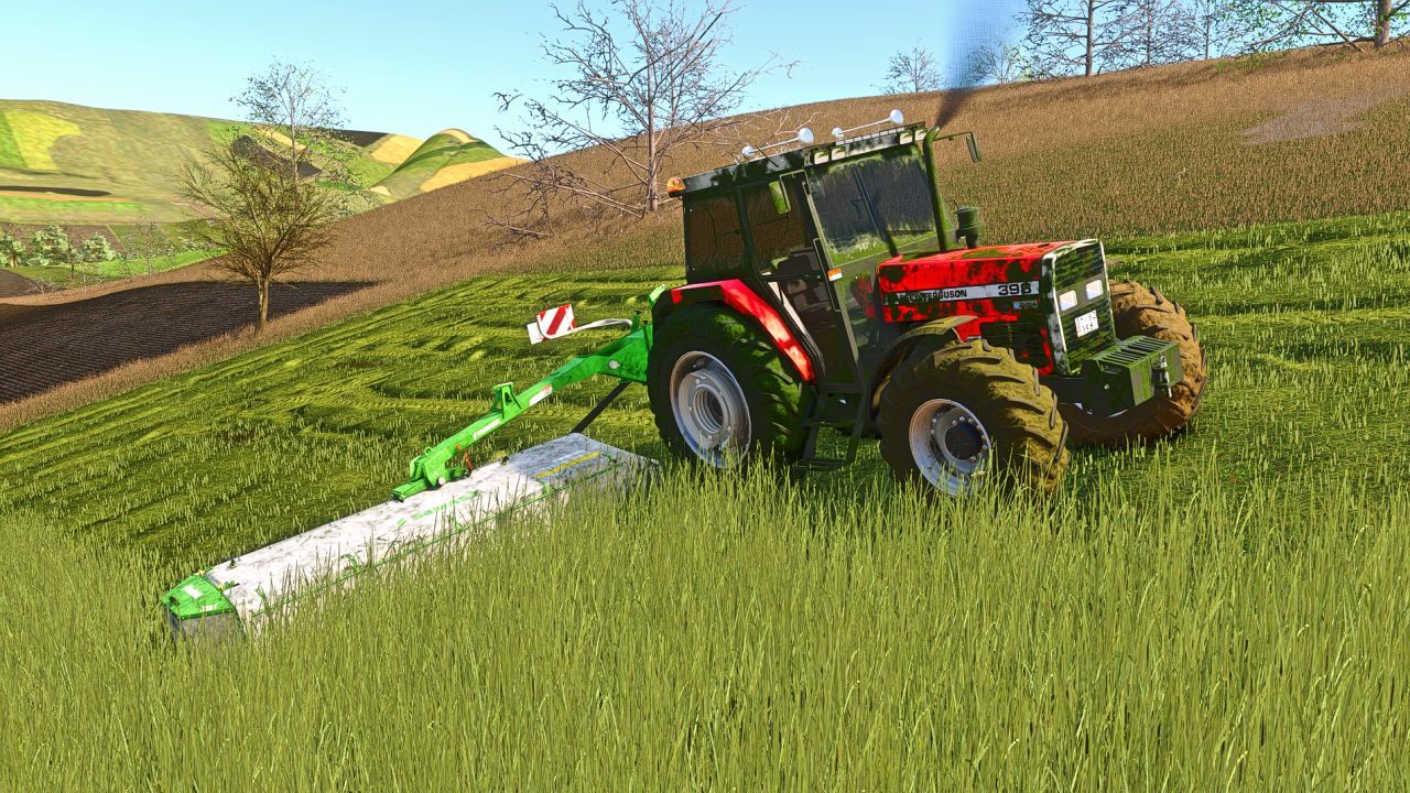 Traktor Massey Ferguson 398 Edit do Farming Simulator 25