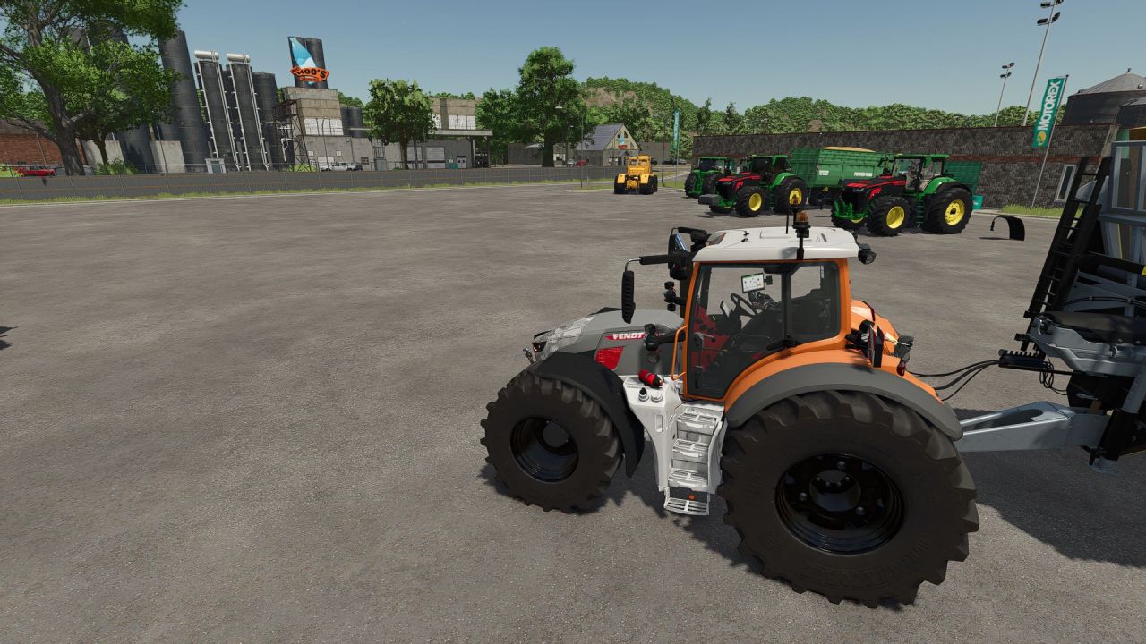 Traktor Fendt Vario 700 do Farming Simulator 25