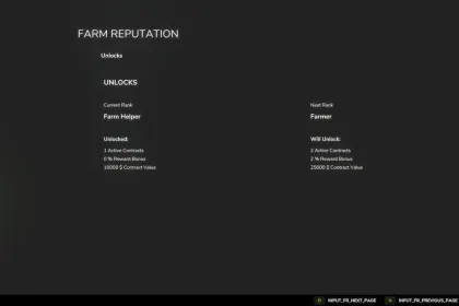 Система репутації для Farming Simulator 25 — 6