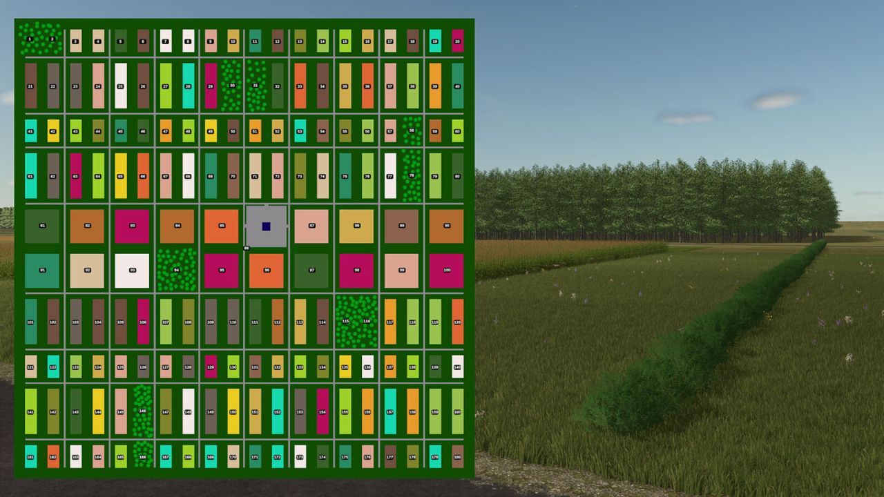 Neue Karte Golden Lands 8 km² für Farming Simulator 25 — Ideal für Landwirtschaft und Holzernte