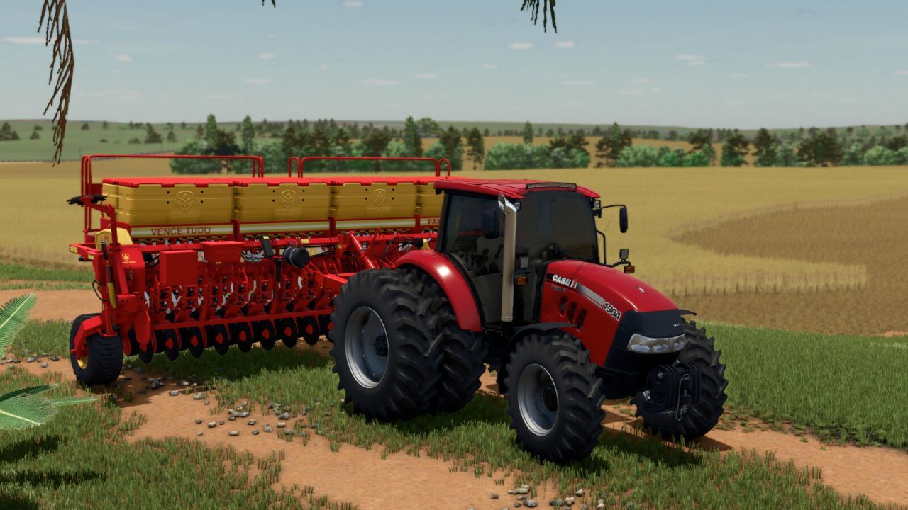 Efektywny Traktor Case Farmall Series dla Farming Simulator 25 — 122–132 KM i Ładowarka