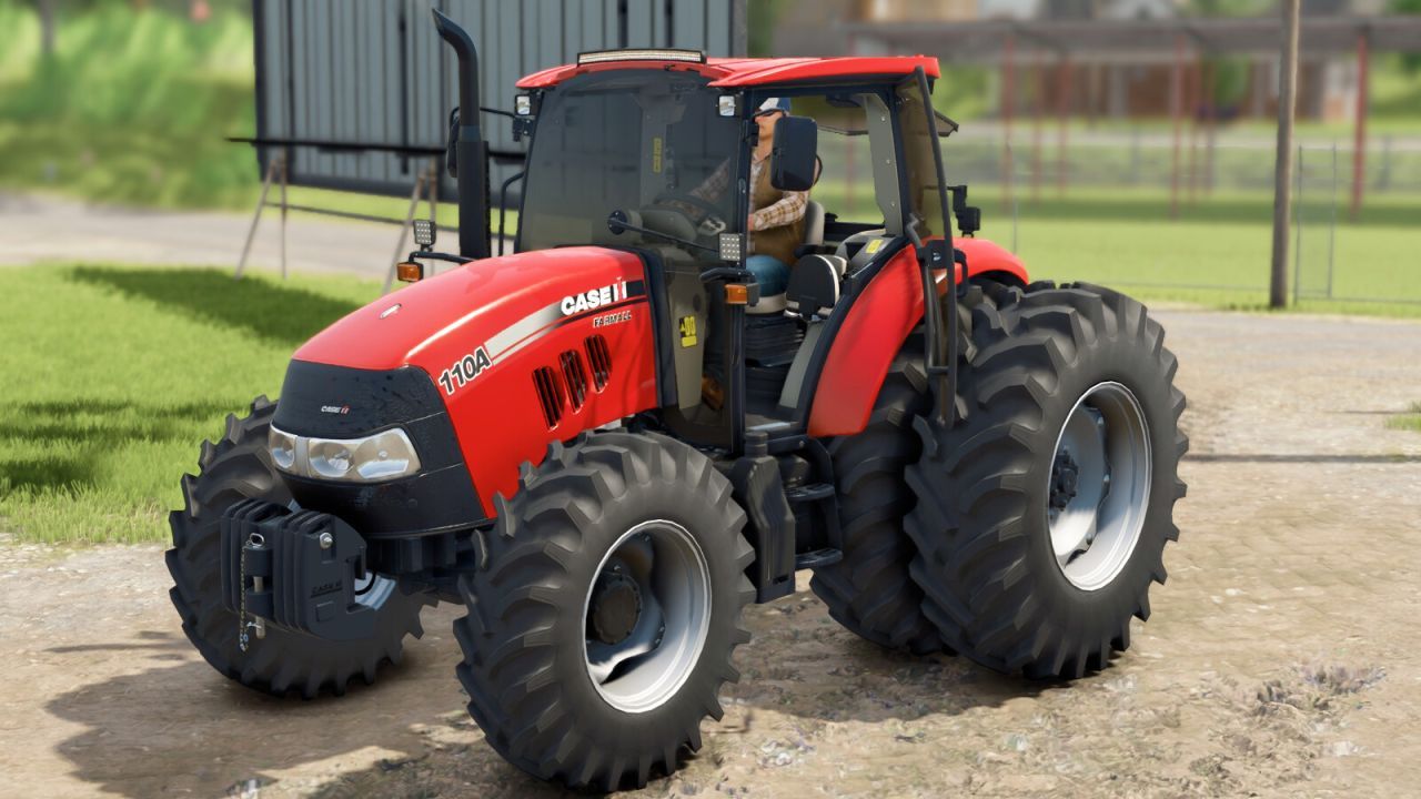 Efektywny Traktor Case Farmall Series dla Farming Simulator 25 — 122–132 KM i Ładowarka