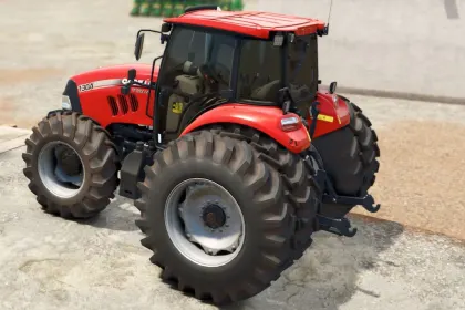 Ефективний Трактор Case Farmall Series для Farming Simulator 25 — 122–132 к.с. та Навантажувач