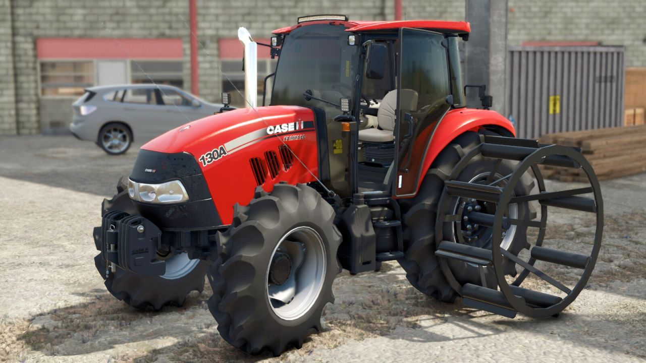 Efektywny Traktor Case Farmall Series dla Farming Simulator 25 — 122–132 KM i Ładowarka