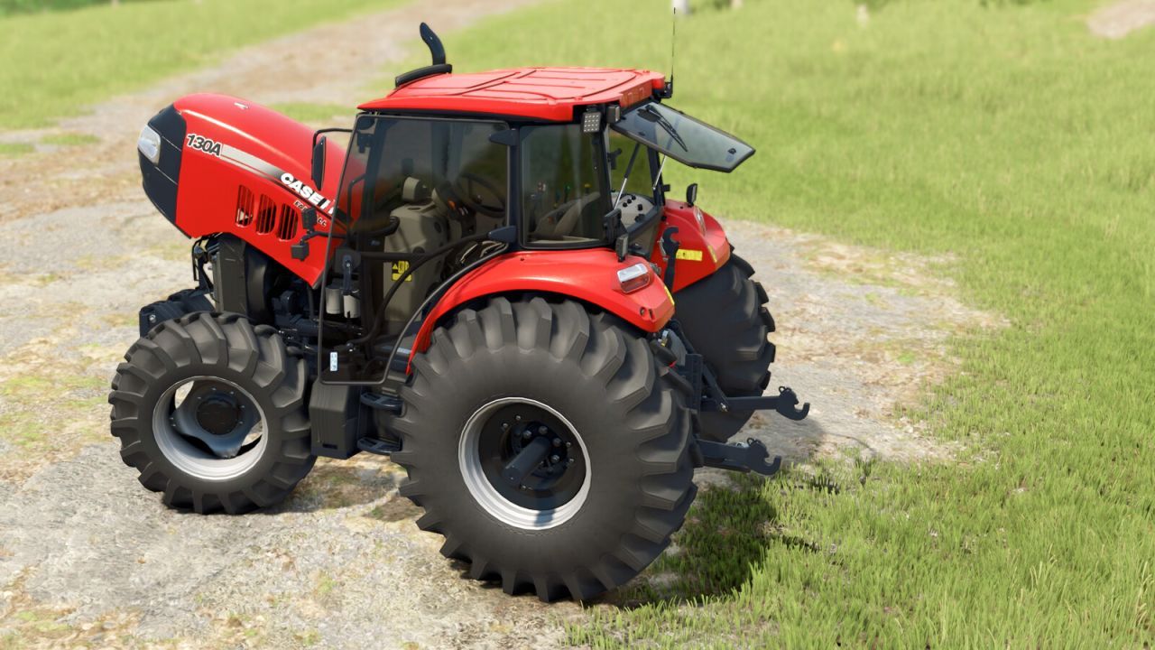 Efektywny Traktor Case Farmall Series dla Farming Simulator 25 — 122–132 KM i Ładowarka