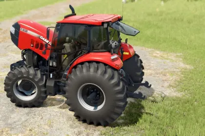 Ефективний Трактор Case Farmall Series для Farming Simulator 25 — 122–132 к.с. та Навантажувач