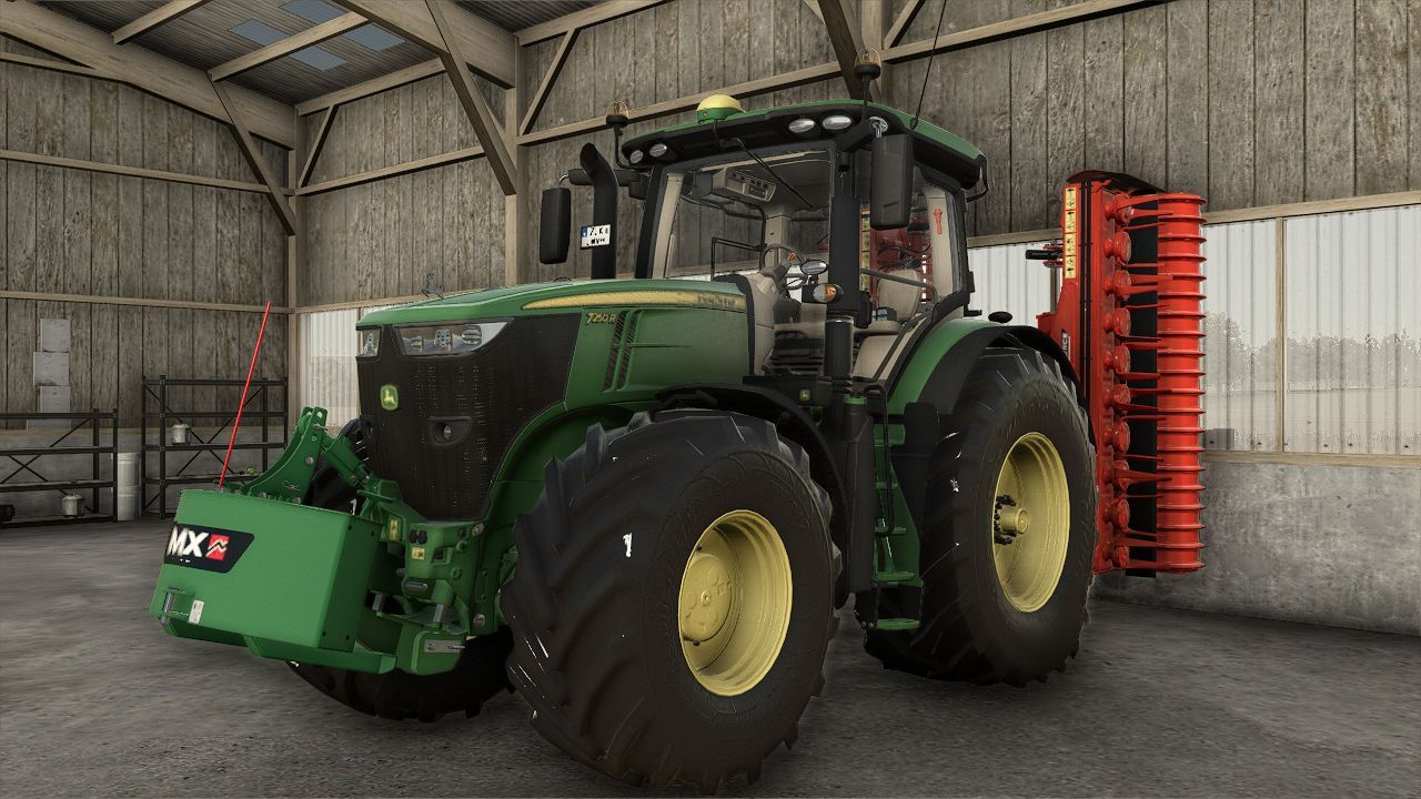 Traktor John Deere 7R 2014-2019 do Farming Simulator 25