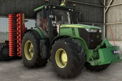 Traktor John Deere 7R 2014-2019 do Farming Simulator 25 — 3