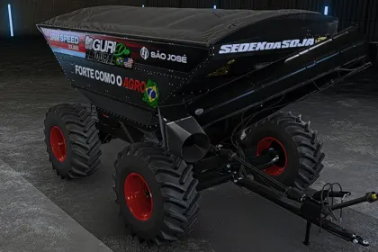 Rozrzutnik obornika São Jose GranSpeed 33000 do Farming Simulator 22