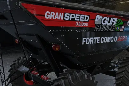 Rozrzutnik obornika São Jose GranSpeed 33000 do Farming Simulator 22