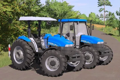 Traktor New Holland TD85D Plus Edit für Farming Simulator 22