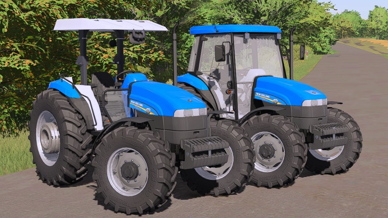 Traktor New Holland TD85D Plus Edit für Farming Simulator 22