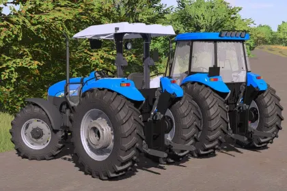 Traktor New Holland TD85D Plus Edit für Farming Simulator 22 — 3