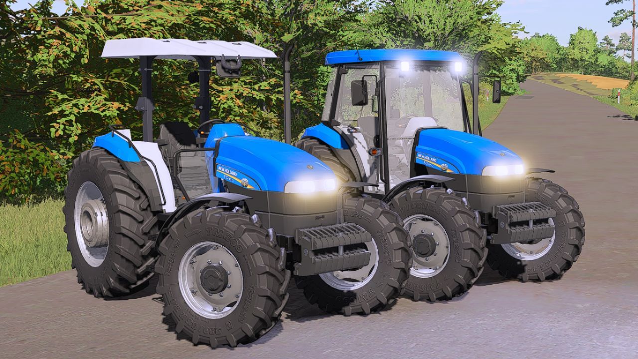 Traktor New Holland TD85D Plus Edit für Farming Simulator 22