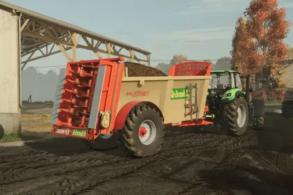 Ефективний Розкидач Добрив Leboulch Goliath 54s17 для Farming Simulator 25 — 3