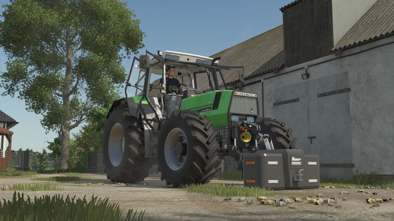 Traktor Deutz Fahr AGROSTAR 6.61 do Farming Simulator 25