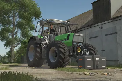 Traktor Deutz Fahr AGROSTAR 6.61 do Farming Simulator 25 — 2