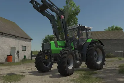 Traktor Deutz Fahr AGROSTAR 6.61 do Farming Simulator 25 — 3