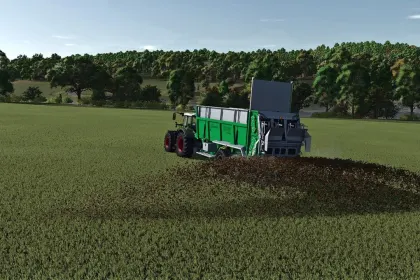 Efficient SAMSON US 235 Dynamic Spreader — Precision Application on Large Fields in FS25 — 2