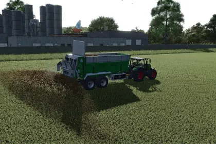 Efficient SAMSON US 235 Dynamic Spreader — Precision Application on Large Fields in FS25 — 3