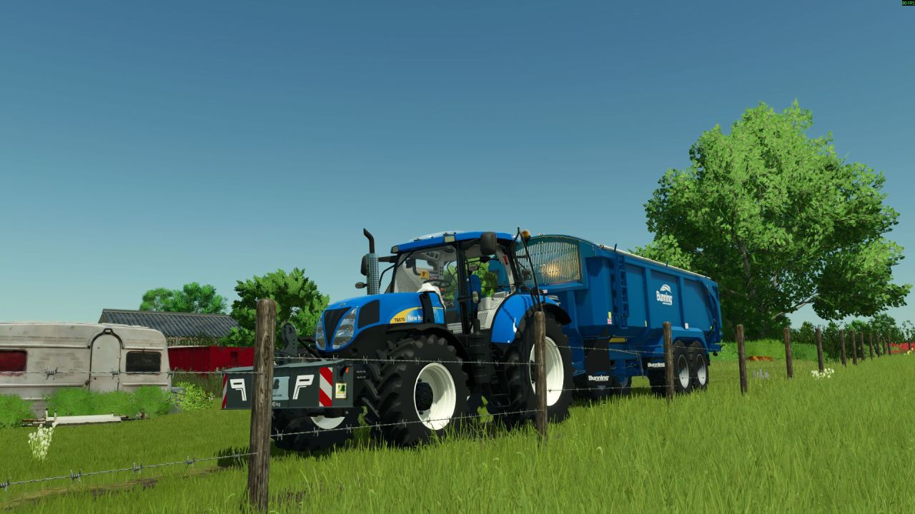 Traktor New Holland 6080 do Farming Simulator 25